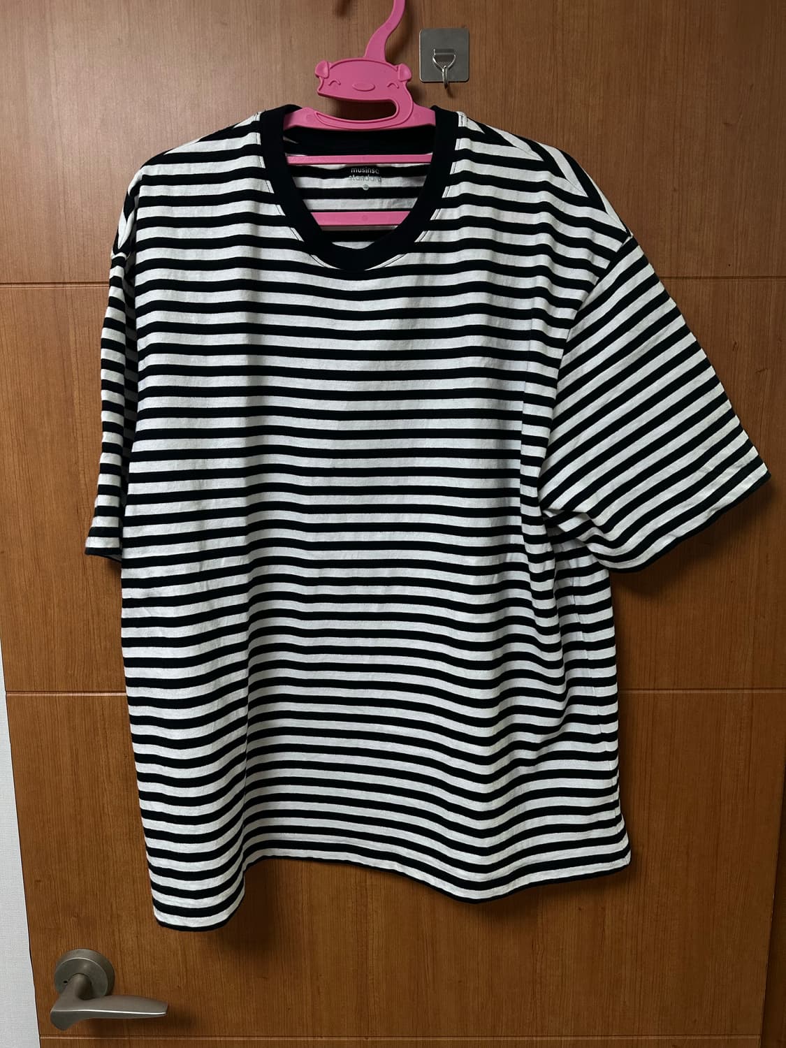 [3XL] 무신사 스탠다드 릴렉스 핏 크루넥 반팔 하프 티셔츠 3개 일괄 상품이미지4