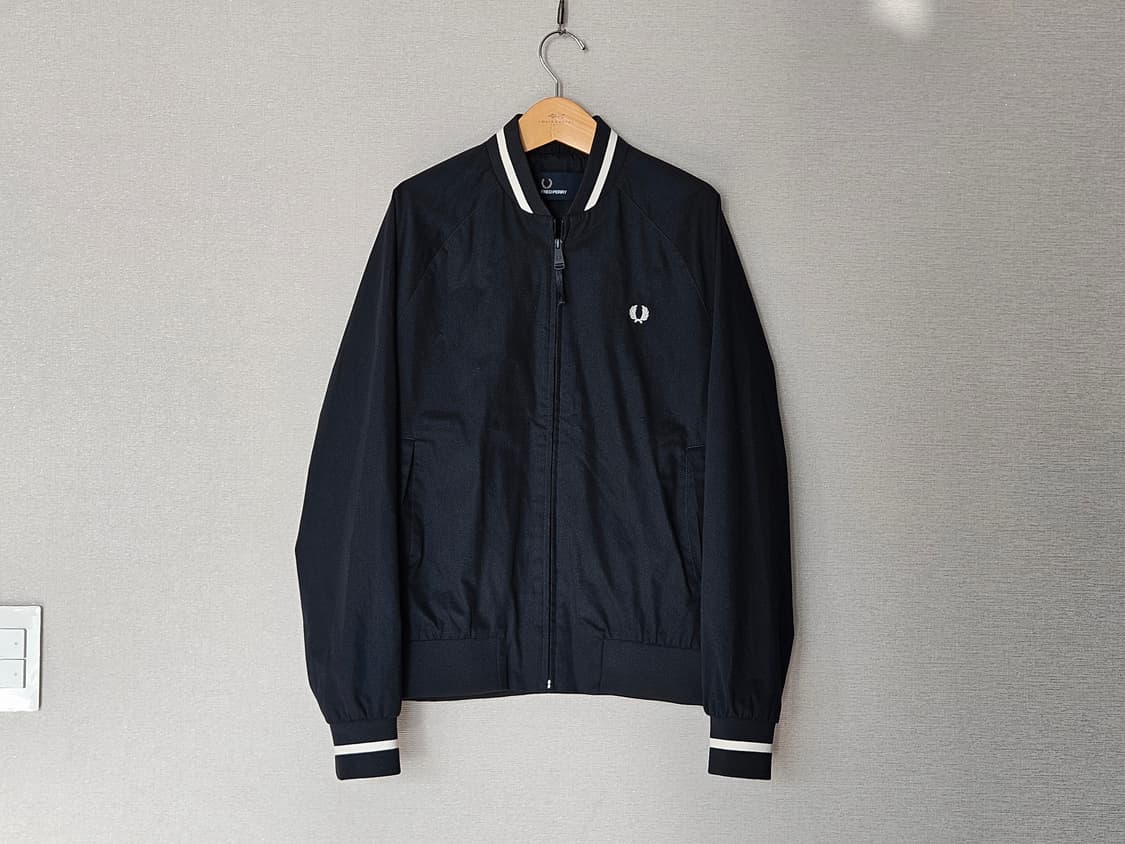 프레드페리 블랙 봄버 자켓 블루종 95 상품이미지2