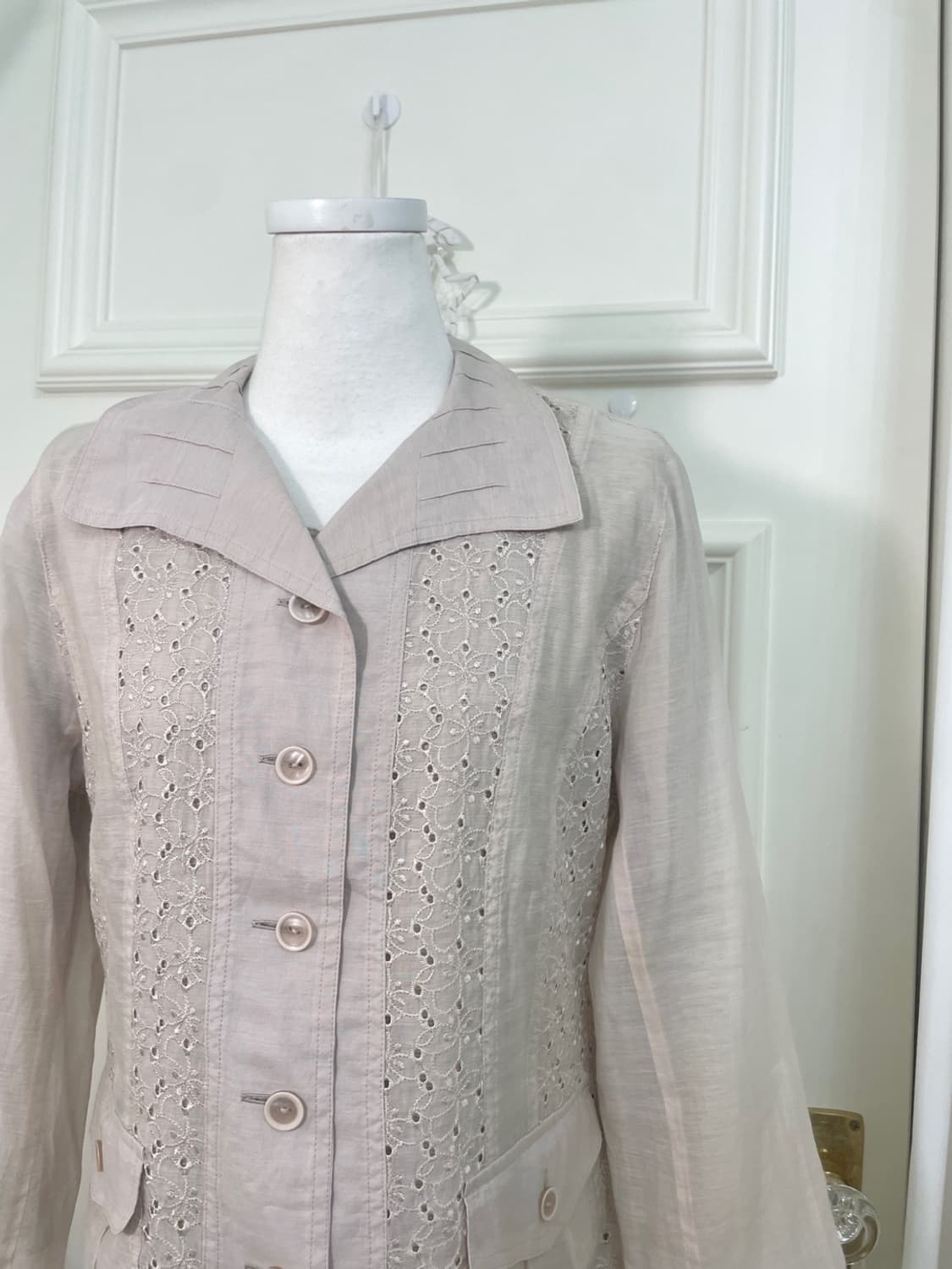 mute lavender lace summer jacket 상품이미지8