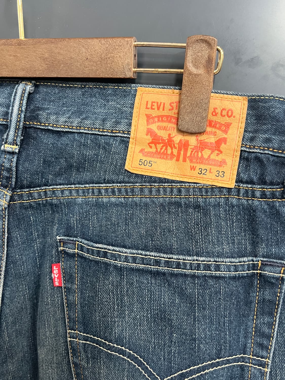 Levis 리바이스 505 레귤러 스트레이트 데님 팬츠 상품이미지3