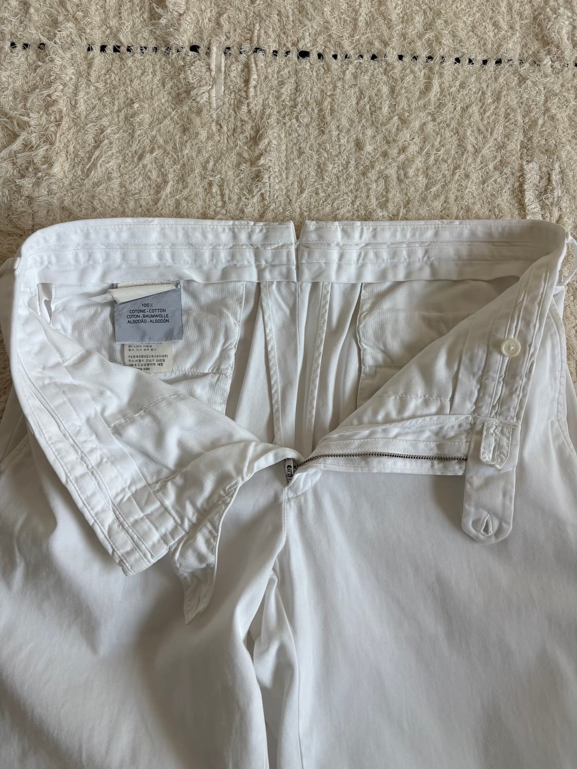 Ermenegildo Zegna White Trouser 상품이미지8