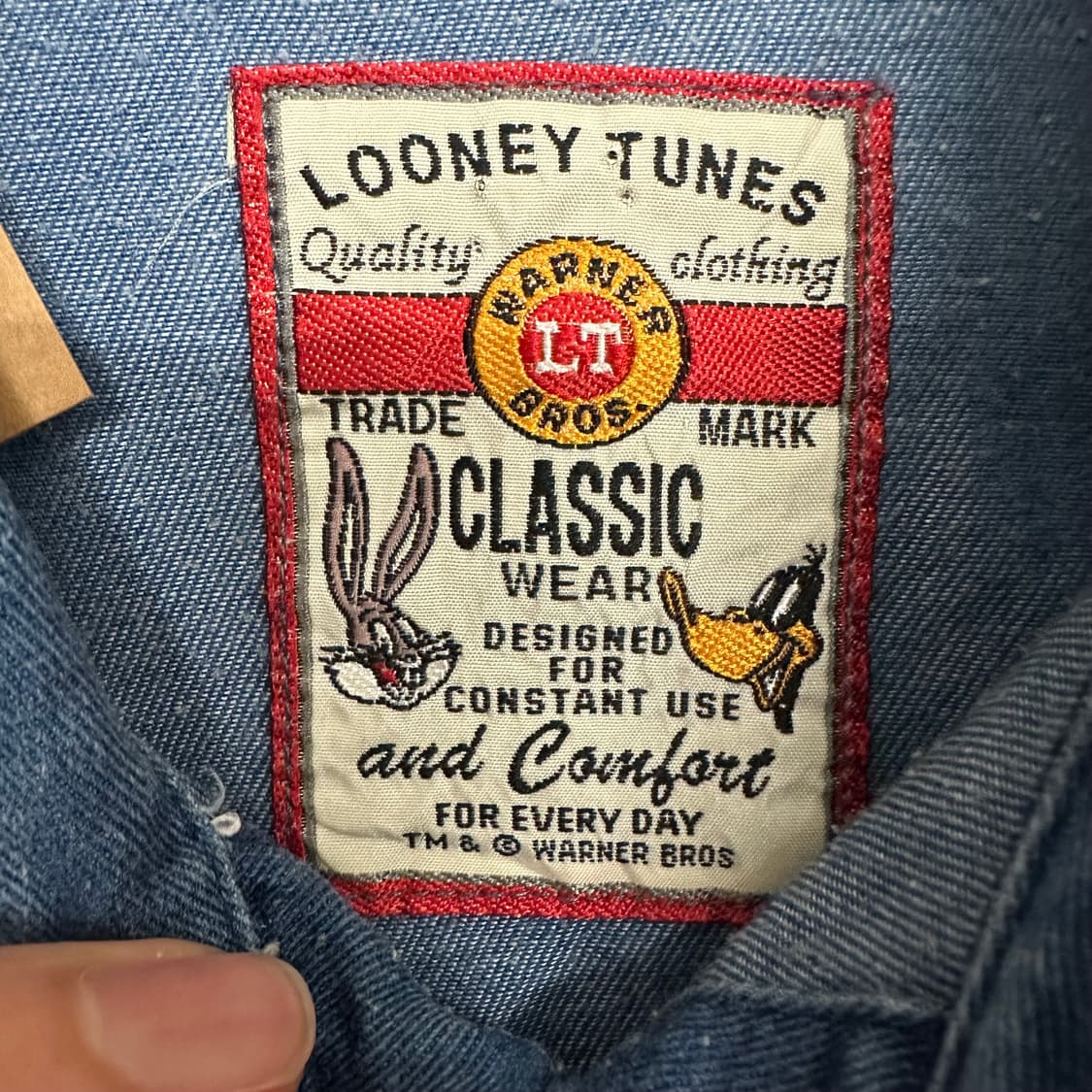 90‘s 루니툰 자수 셔츠 상품이미지7