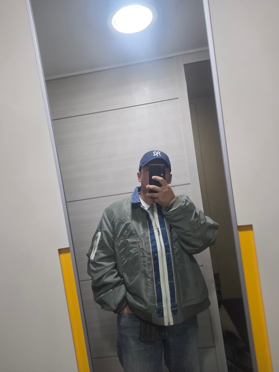 리바이스 x 사카이 데님 블루종 4사이즈 상품이미지1