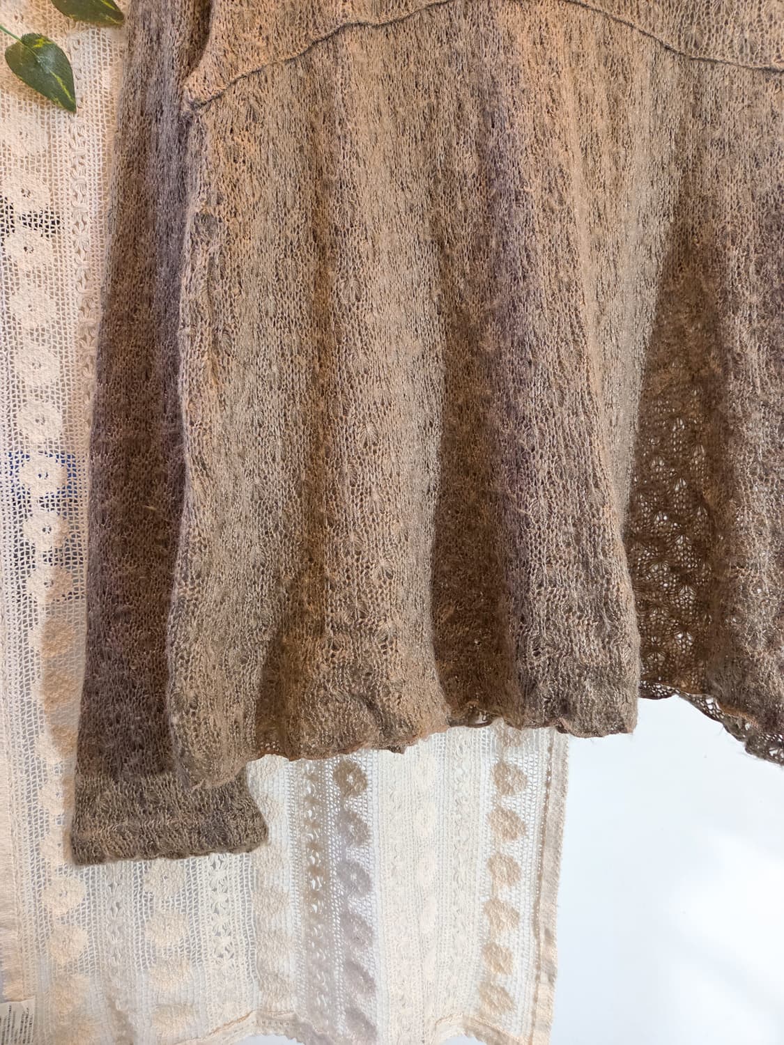 뮤트 코코아 니트 상품이미지3