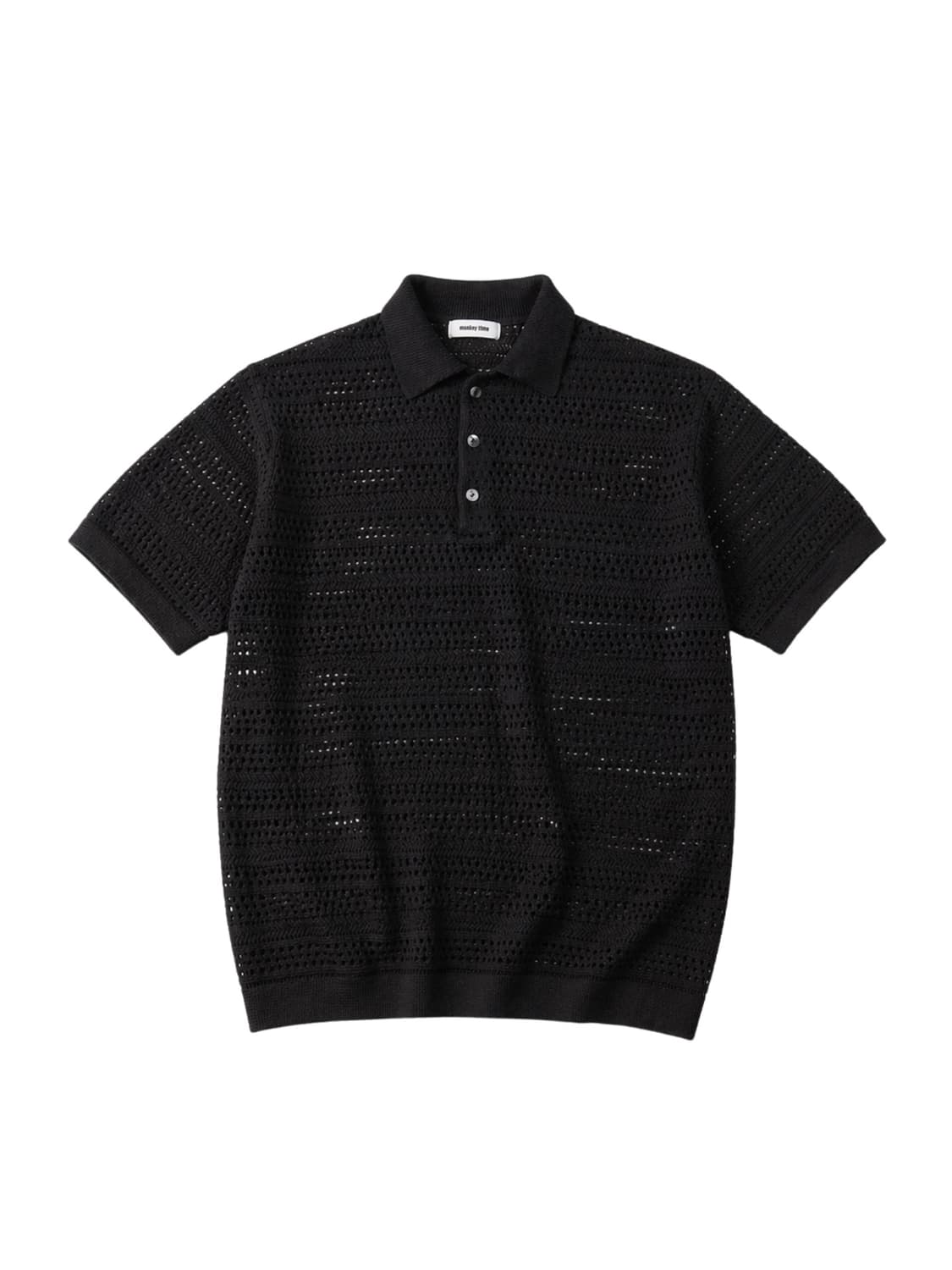 Crochet Polo Shirt 상품이미지1