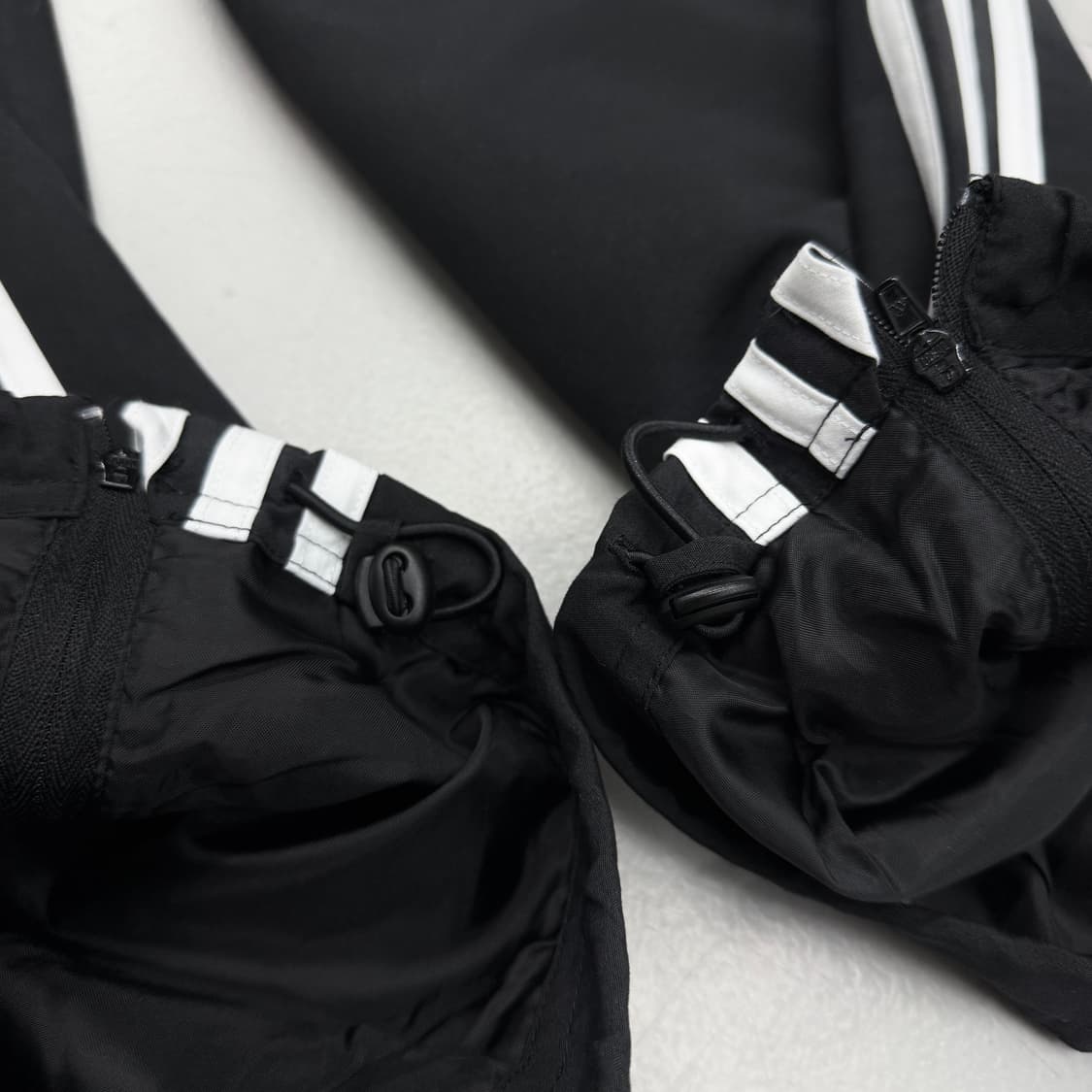 아디다스 00s 삼선 올드스쿨 와이드 바람막이 트랙팬츠 상품이미지6