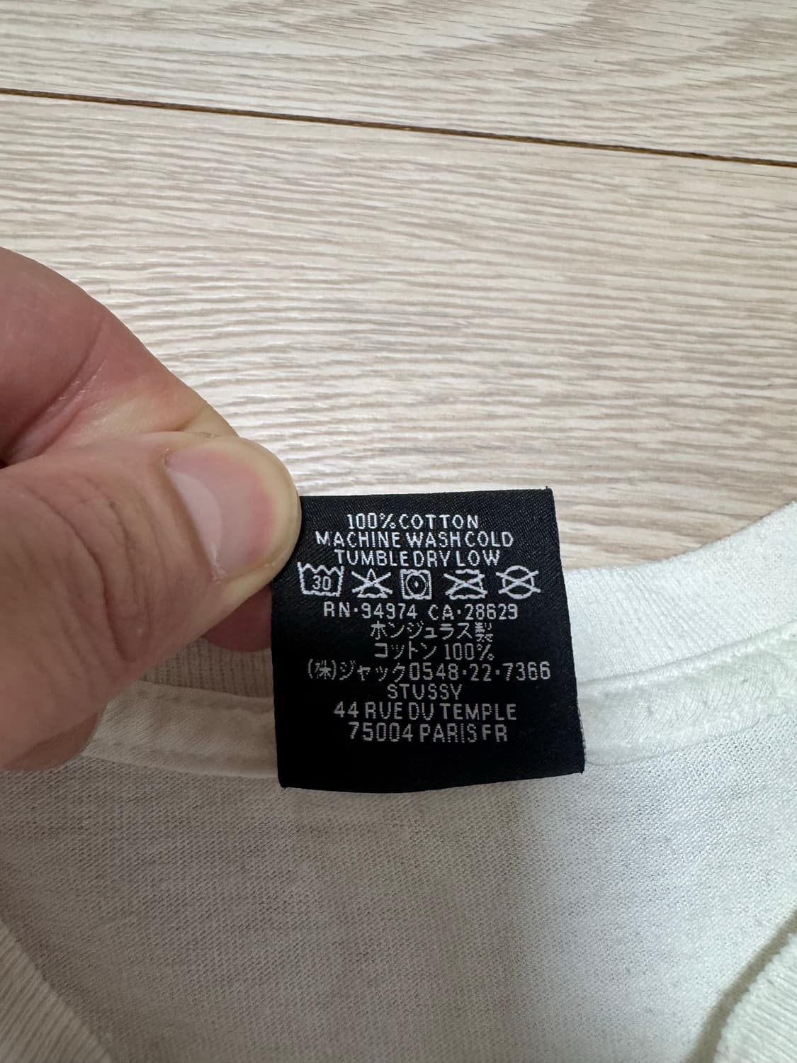 스투시 월두투어 롱슬리브 상품이미지3