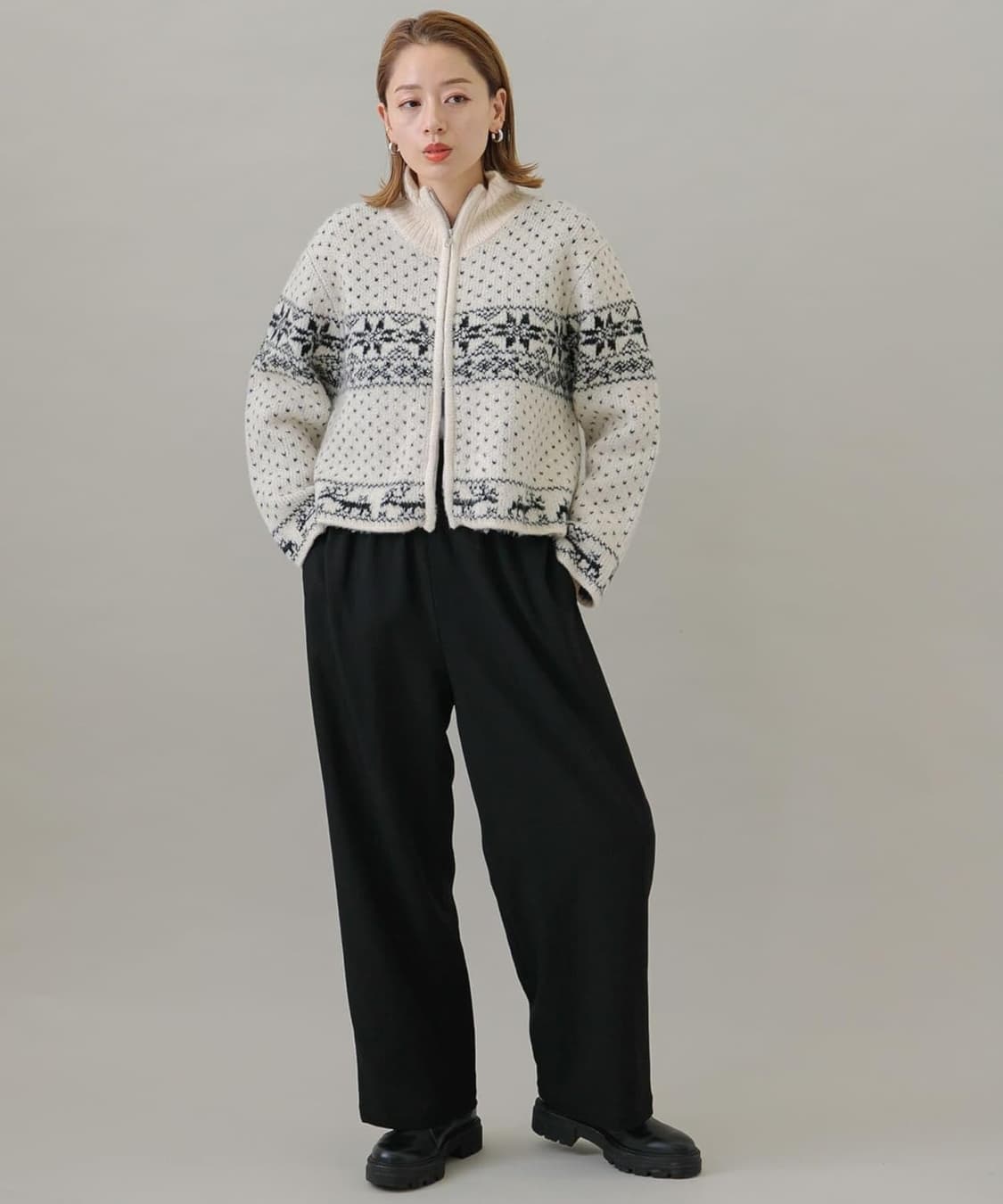 URBAN RESEARCH Sonny Label Nordic Knit 상품이미지4