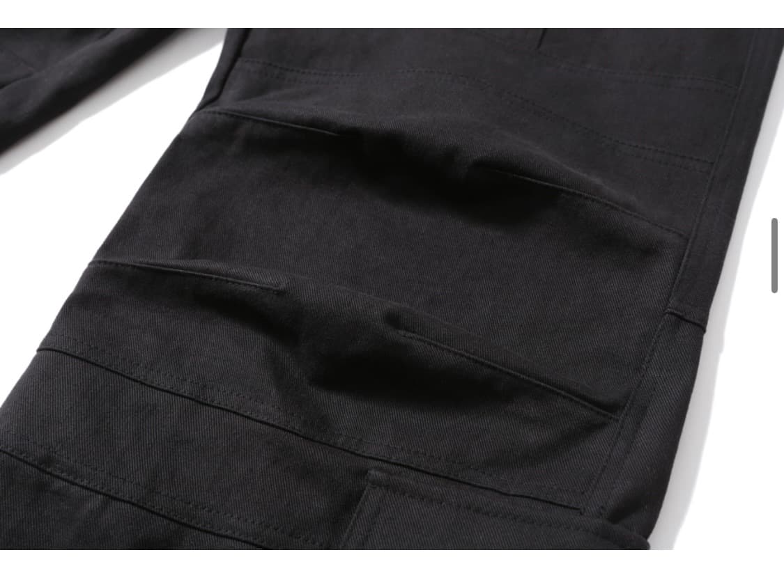 로어링라드 플레어 카고 팬츠 블랙 상품이미지7