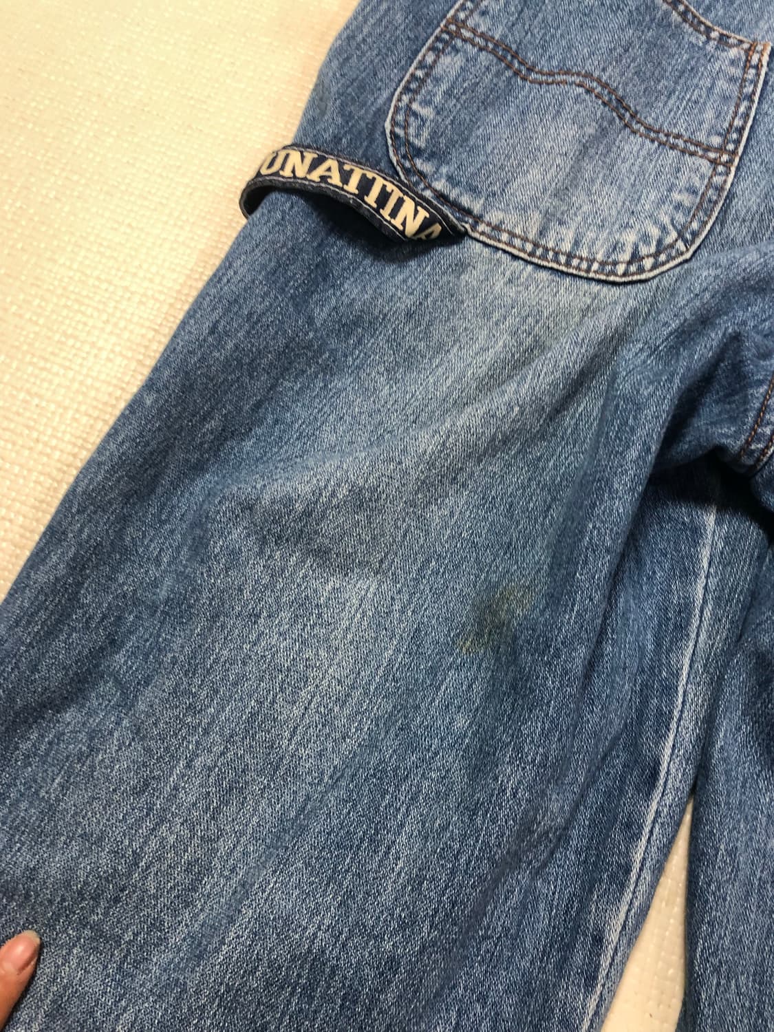 빈티지 데님 오버롤 팬츠 상품이미지10