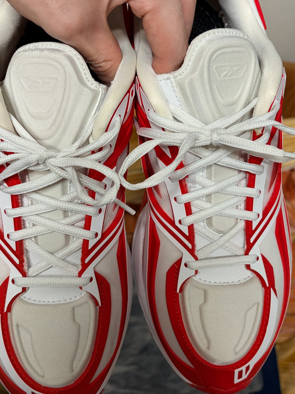 리복X강혁 프리미어 로드 모던 화이트 레드 (280) 상품이미지2