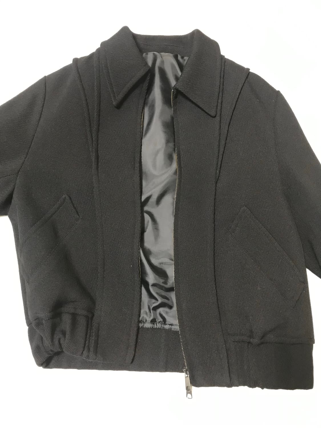 쿠어 울 트윌 블루종 자켓 12만원에 팝니다 상품이미지2