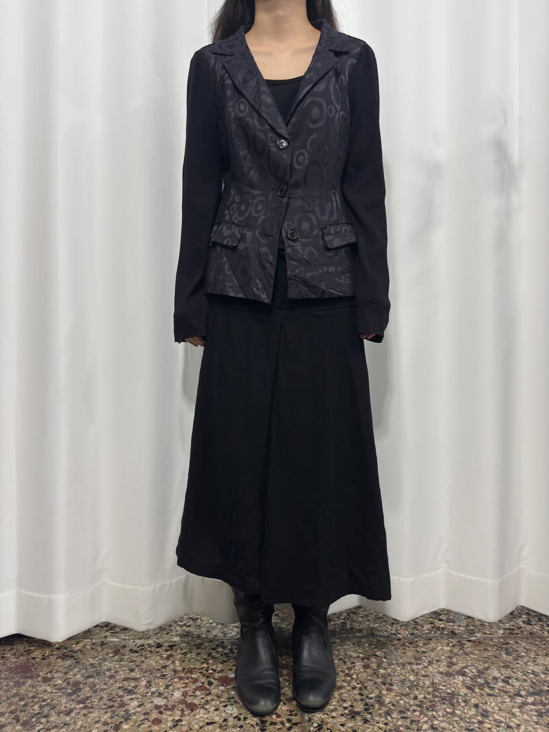 chalet blanc pattern button jacket 상품이미지3