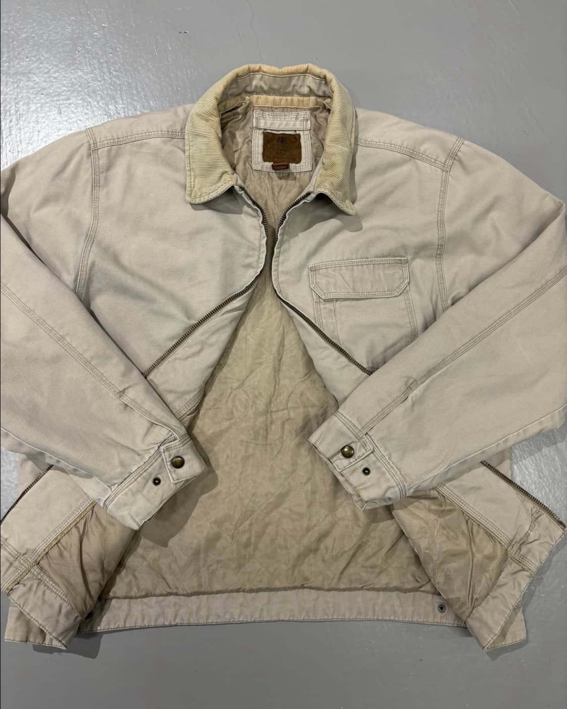 빈티지 워크 자켓 상품이미지5