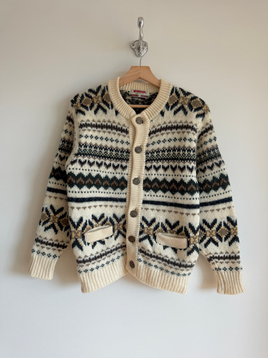 올드 맥그리거(McGREGOR) 해비울 가디건(JAPAN) 상품이미지1