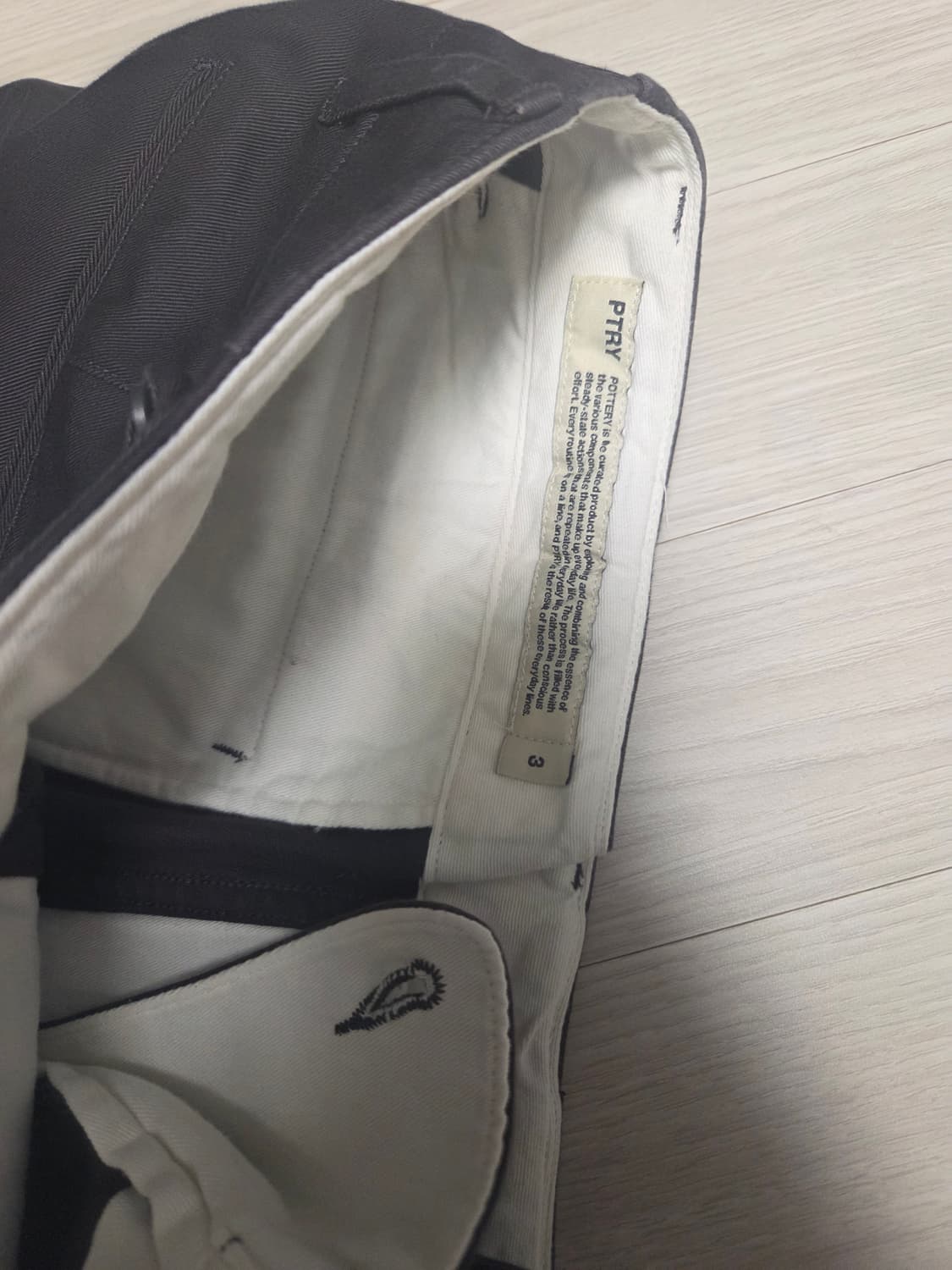 포터리 오피서 치노 3 차콜 상품이미지4