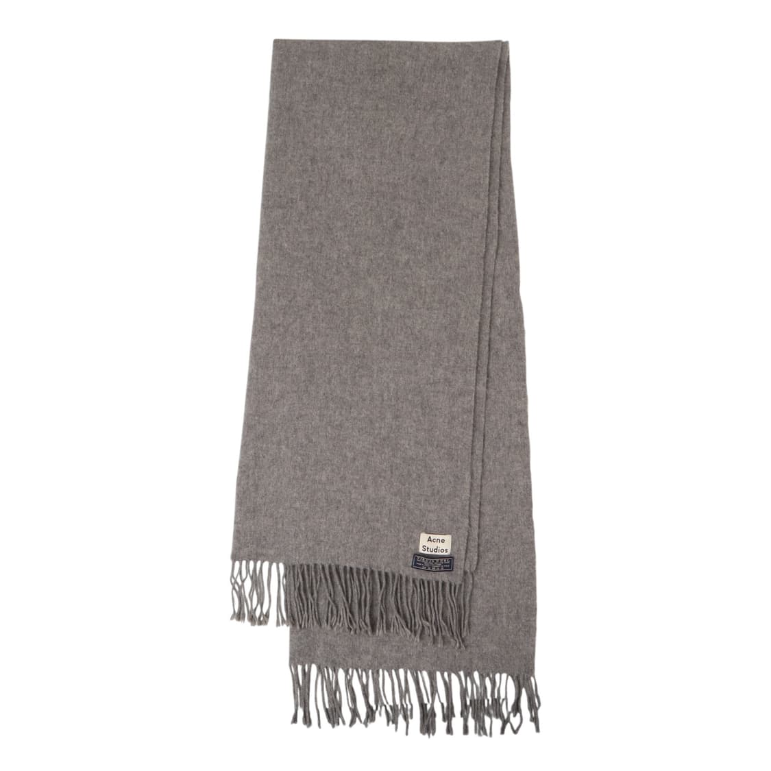아크네스튜디오 그레이 버진울 롱 머플러 상품이미지5