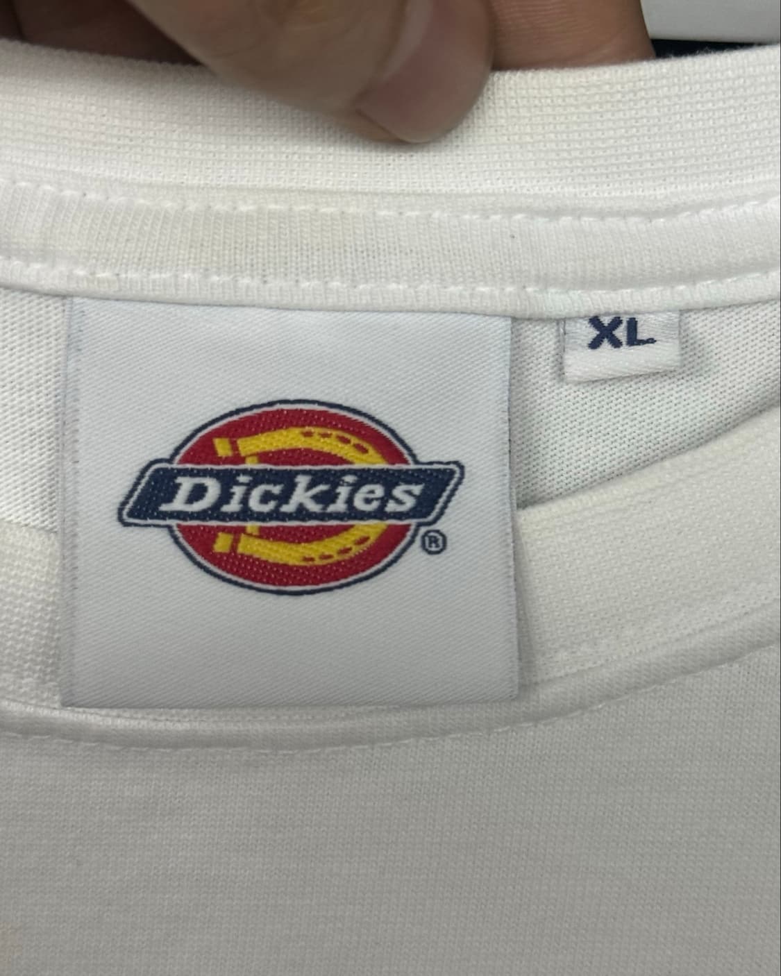 디키즈 오리지널 빅 로고 화이트 흰색 오버핏 반팔 티셔츠 XL 105 상품이미지6