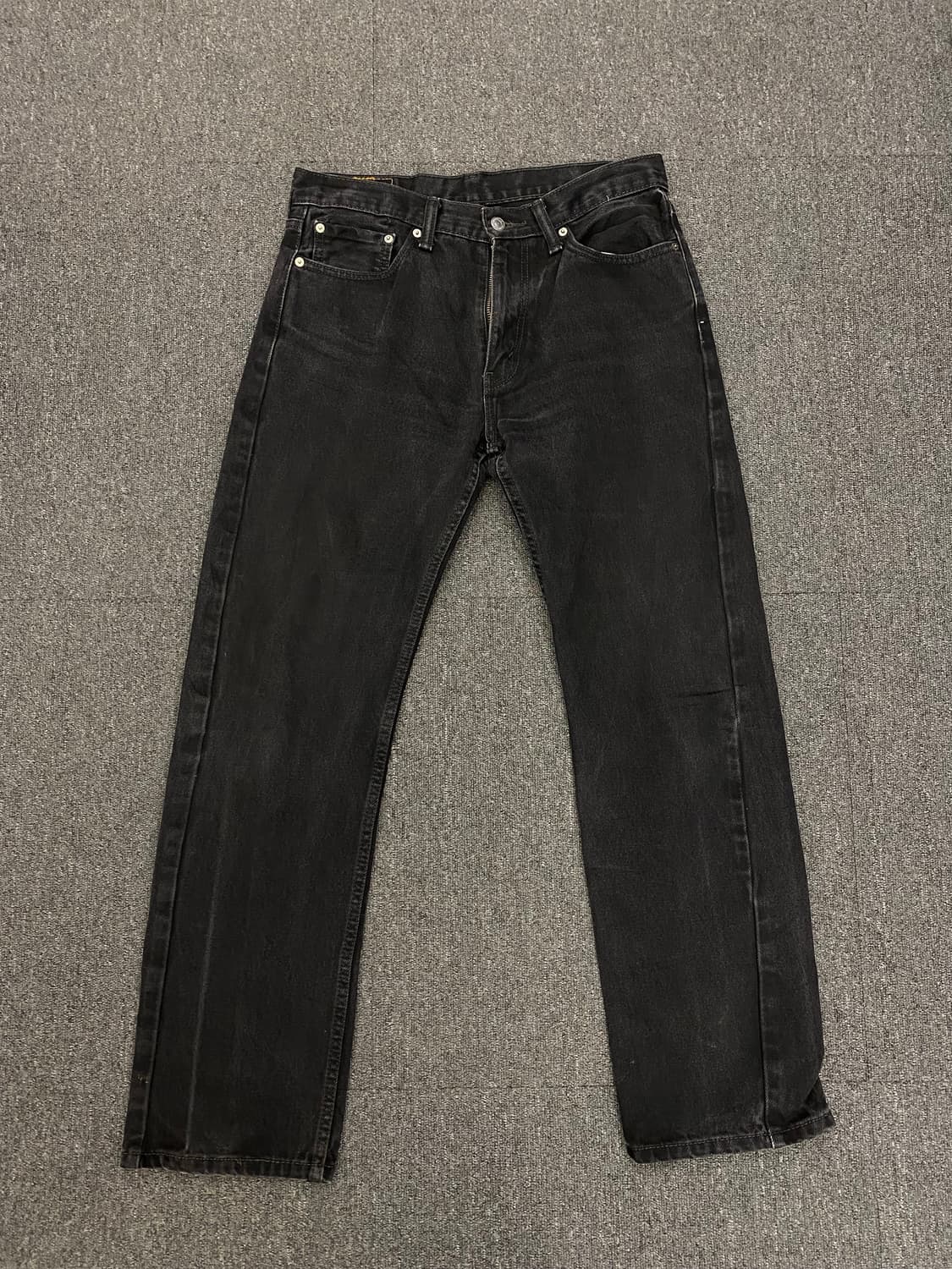 Levis 리바이스 505 흑청 데님팬츠 상품이미지3