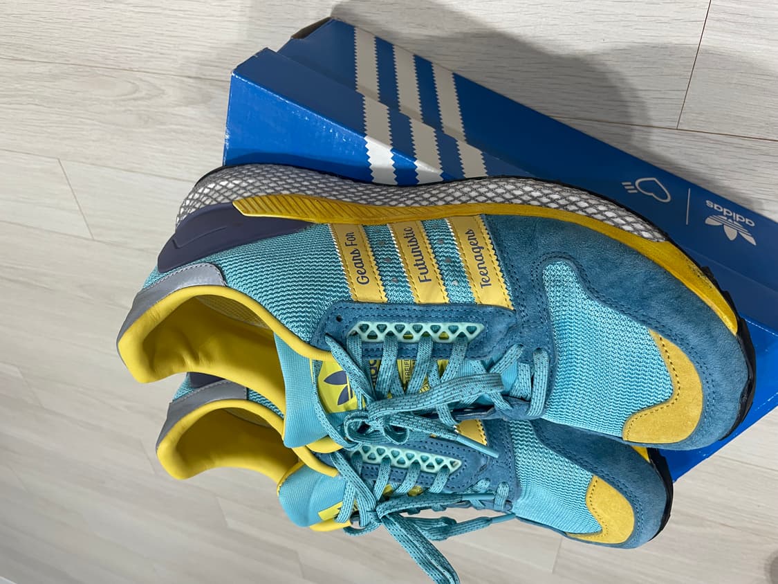 Adidas x Human Made Questar Light Aqua 상품이미지7