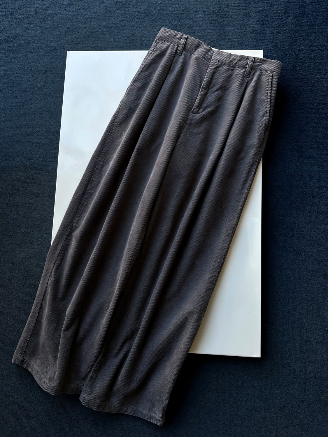 1tuck corduroy wide trouser 상품이미지7