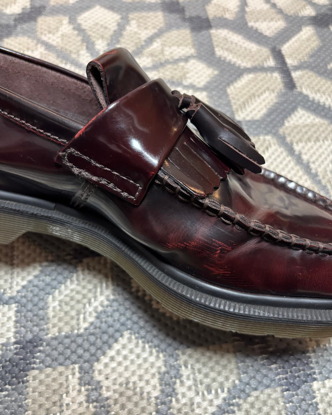 (260) 닥터마틴 아드리안 체리레드 상품이미지4