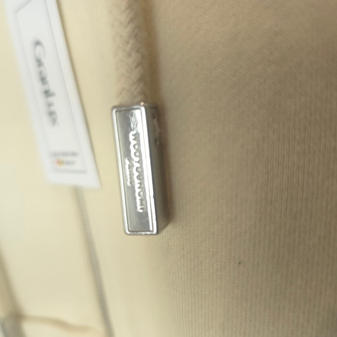 [중고/정품] 우영미 백로고 후드 집업 / W241TS47733I 상품이미지4