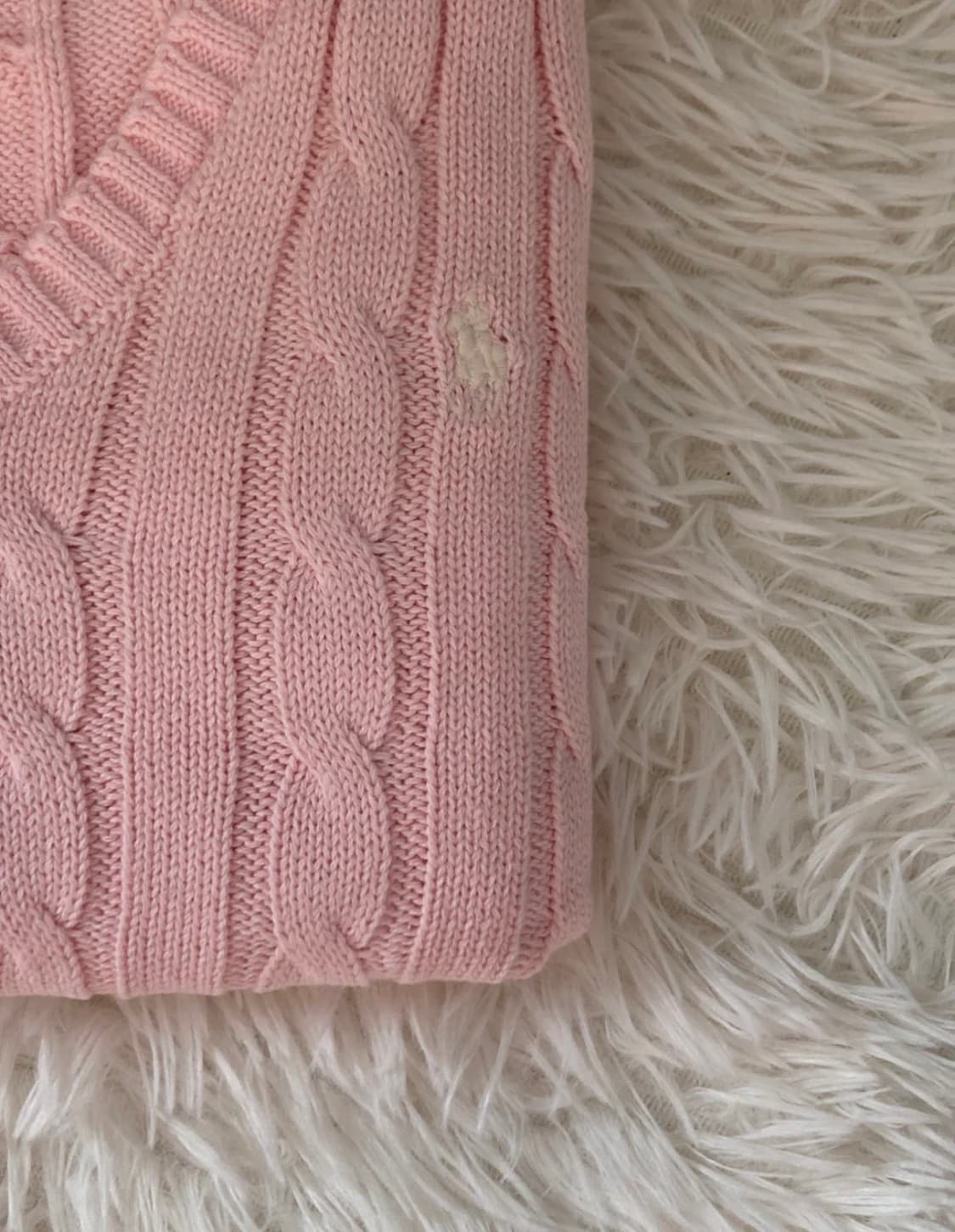 새상품 폴로 브이넥니트 S 상품이미지2