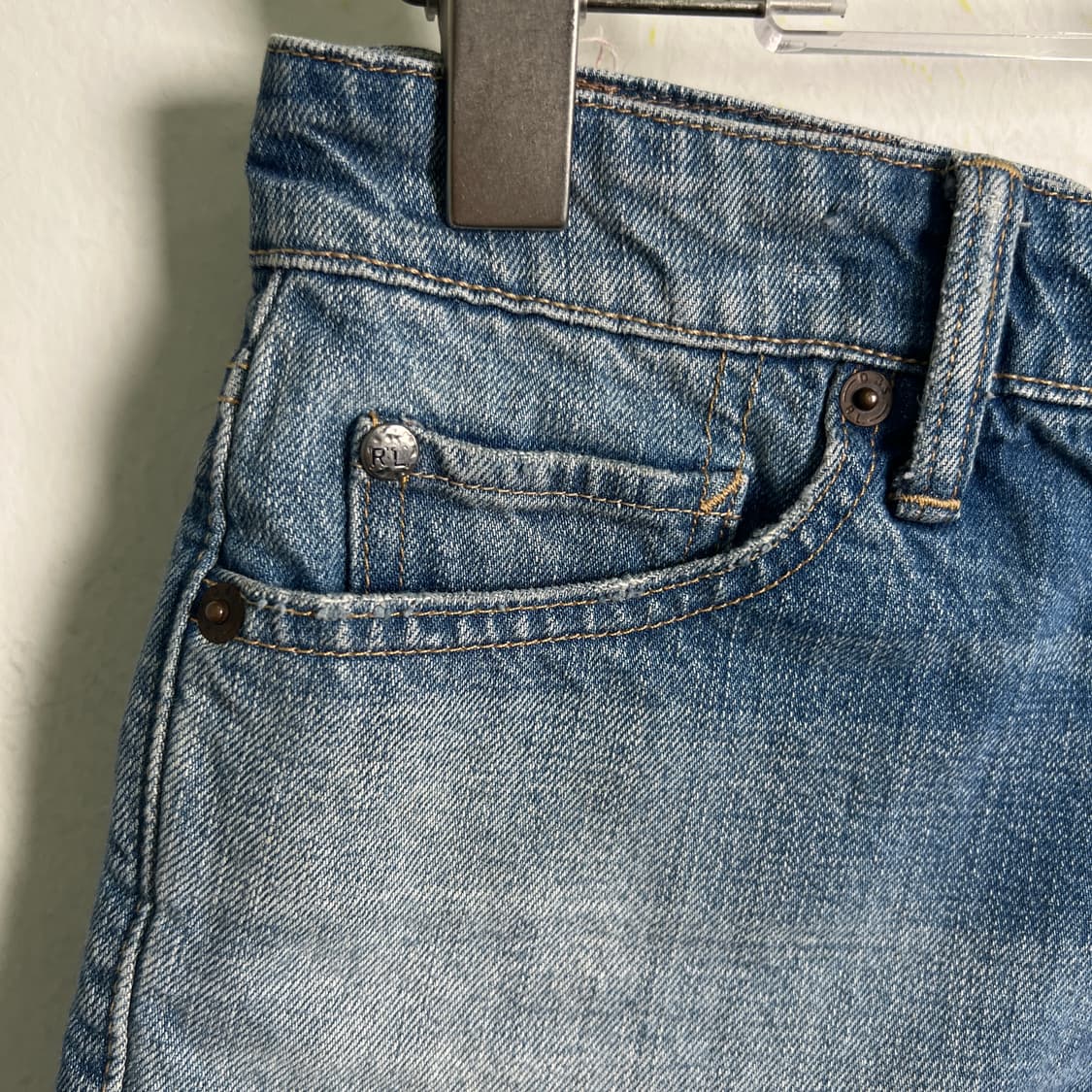 데님 앤 서플라이 랄프로렌 컷오프 데님 핫팬츠 27 상품이미지3