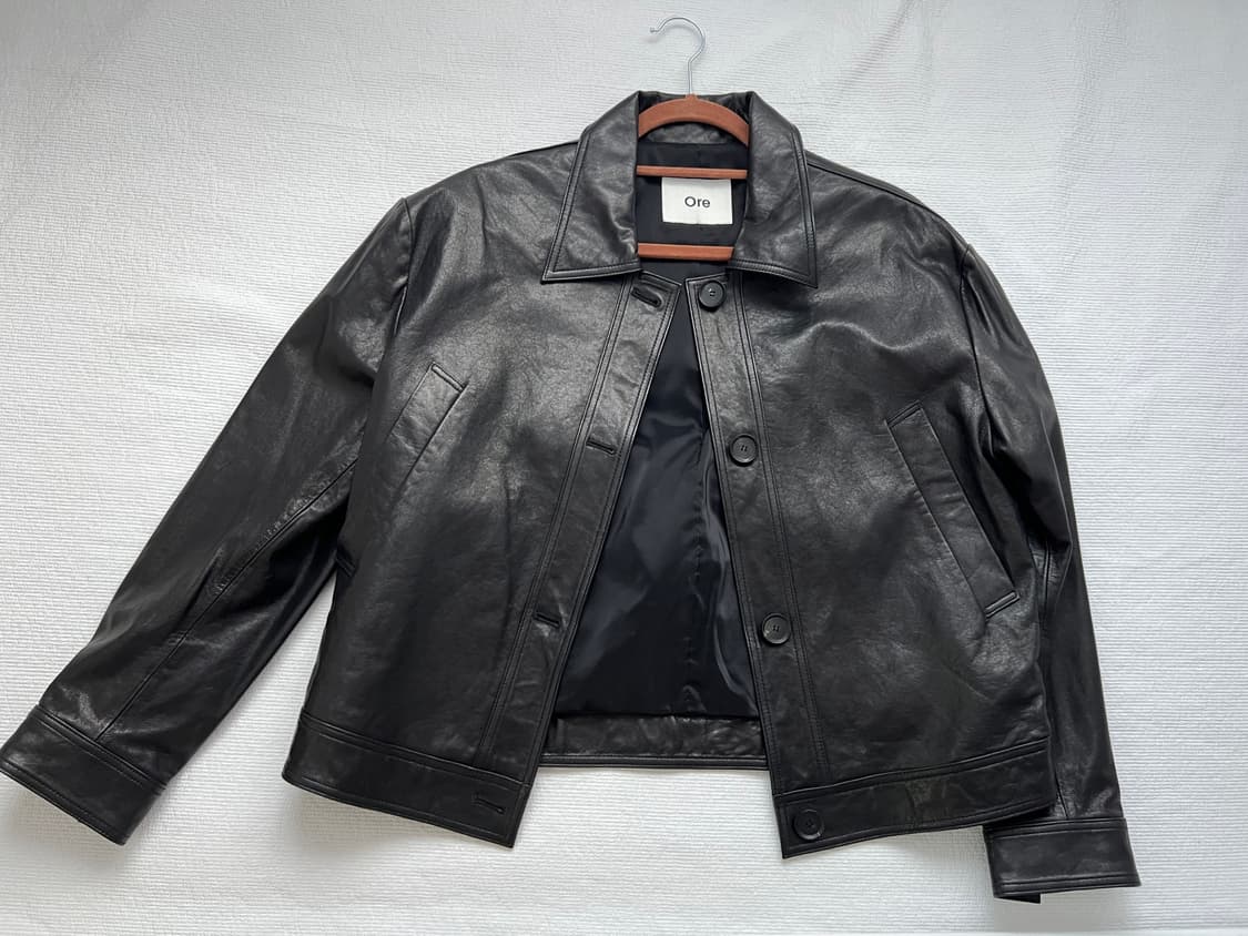 [미착용] Ore signature leather JK 오어 시그니처 레 상품이미지2