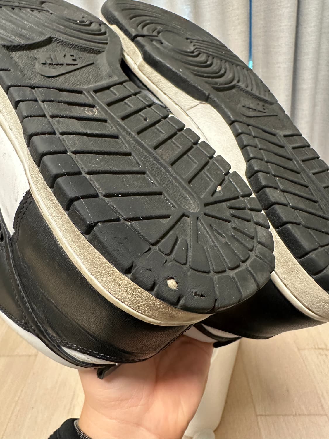 나이키 덩크 하이 레트로 챔피언쉽 화이트 260 상품이미지8