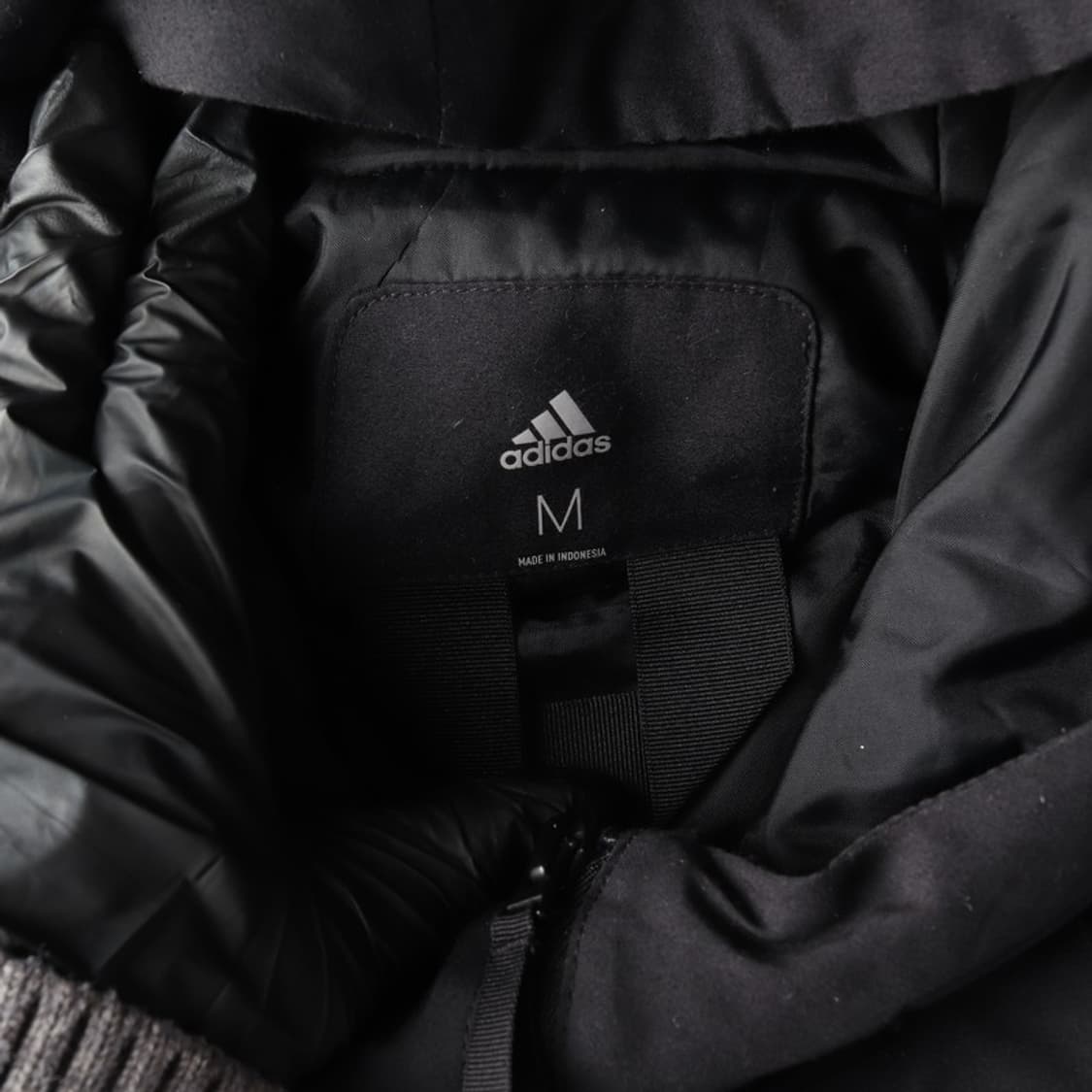 아디다스 W BTS 3S 후드 패딩 자켓 블랙 M 상품이미지6