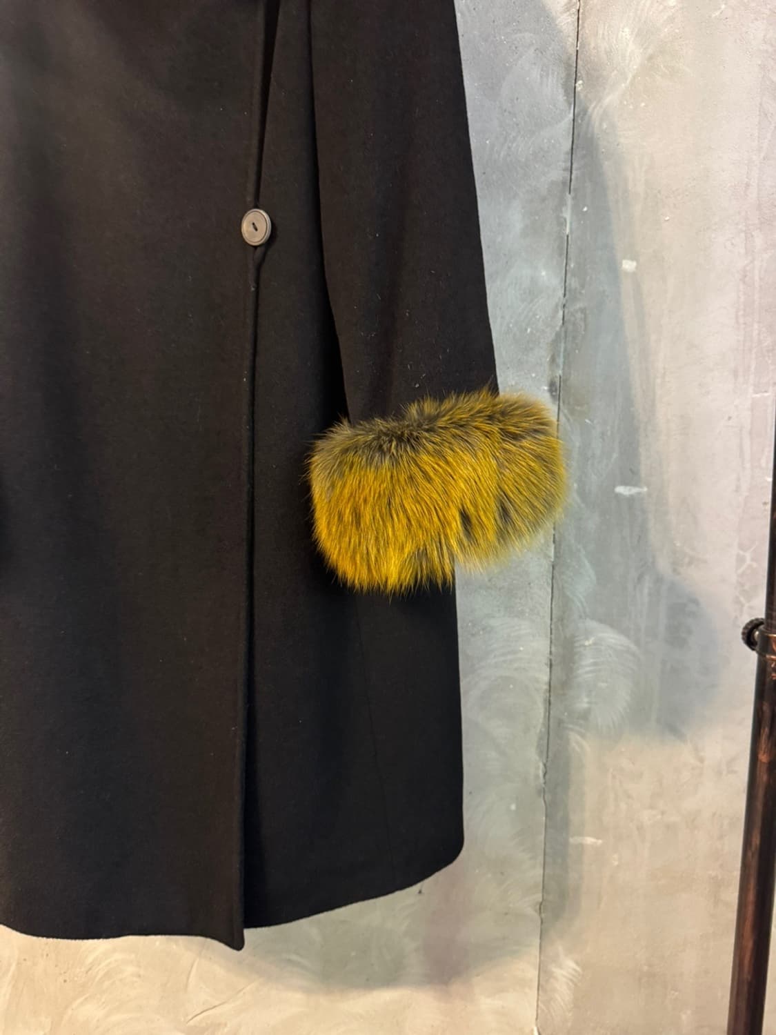 SPRUNG FERES PARIS 코요테퍼 케이프 코트 66~77 상품이미지6