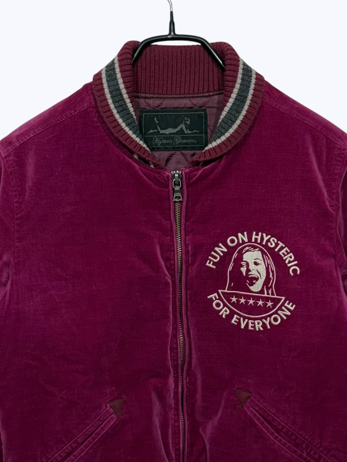 HYESTERIC GLAOMUR velour graphic jacket 상품이미지3