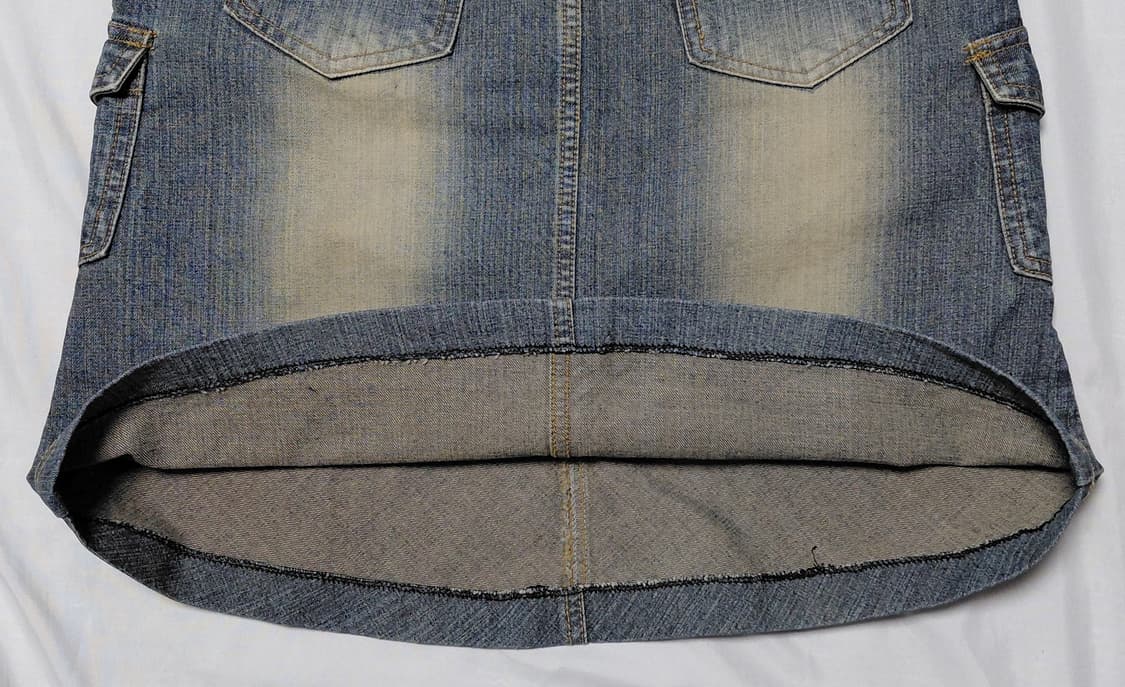 베티붑(Betty Boop) 정품 카고 데님 미니스커트 (66) 상품이미지8