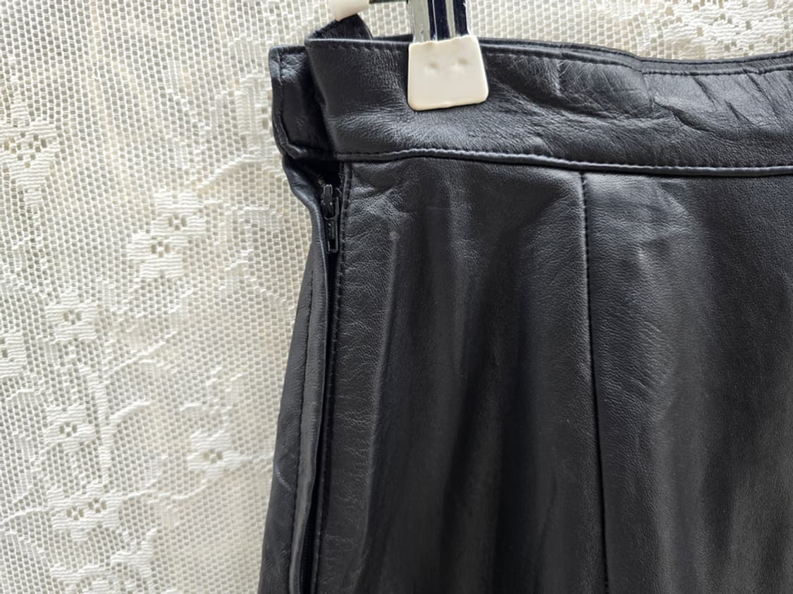 빈티지 천연 양가죽 스커트 상품이미지4