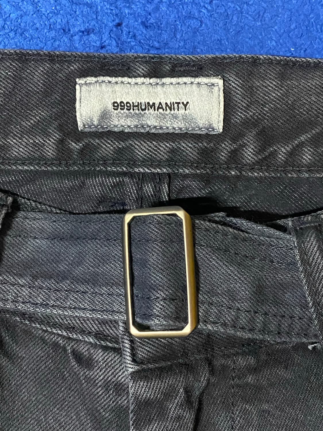 999Humanity 커브드 카고 버뮤다 팬츠 Large 상품이미지3