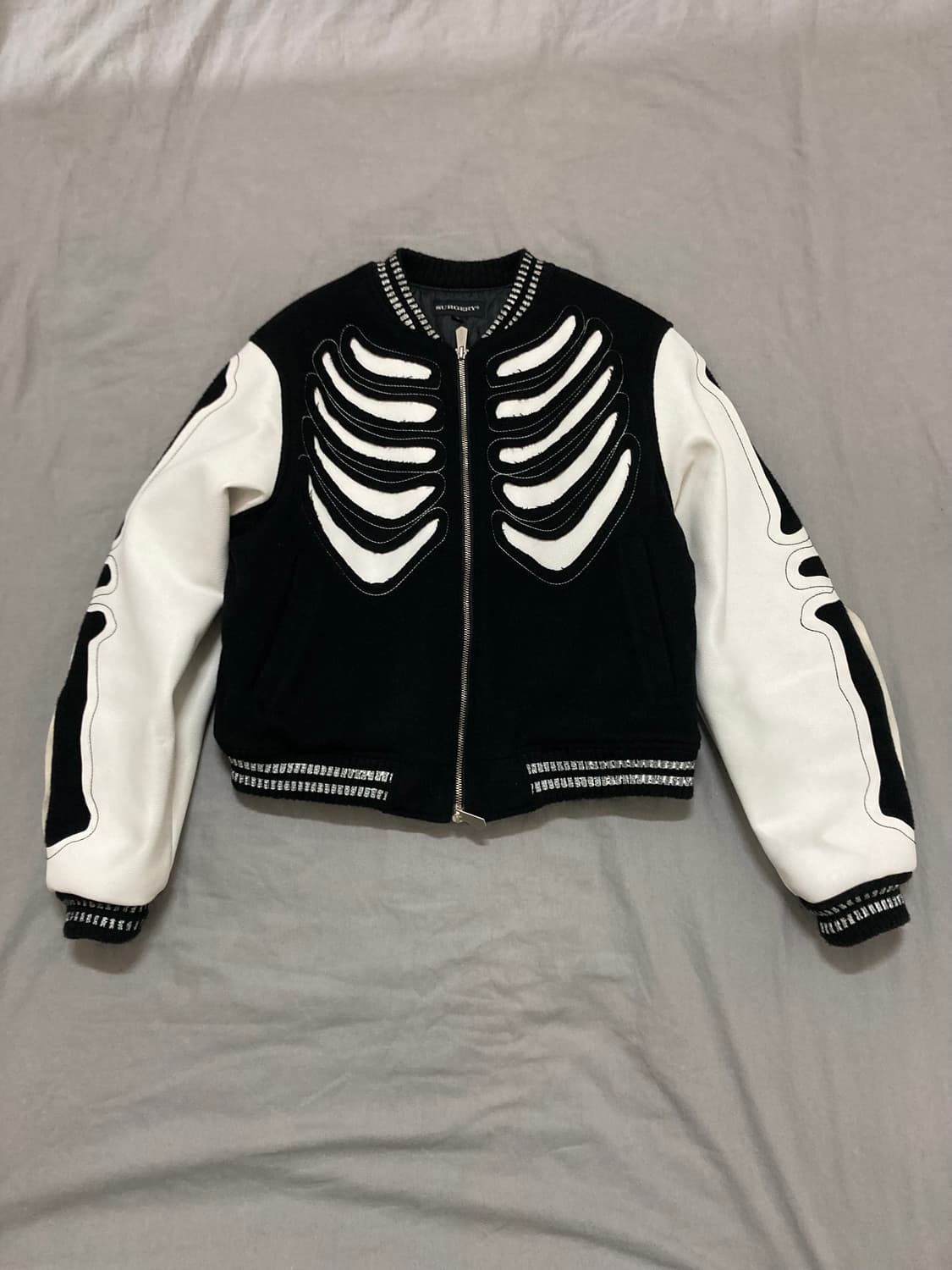 써저리 본 커팅 바시티 자켓 ver.2 상품이미지2