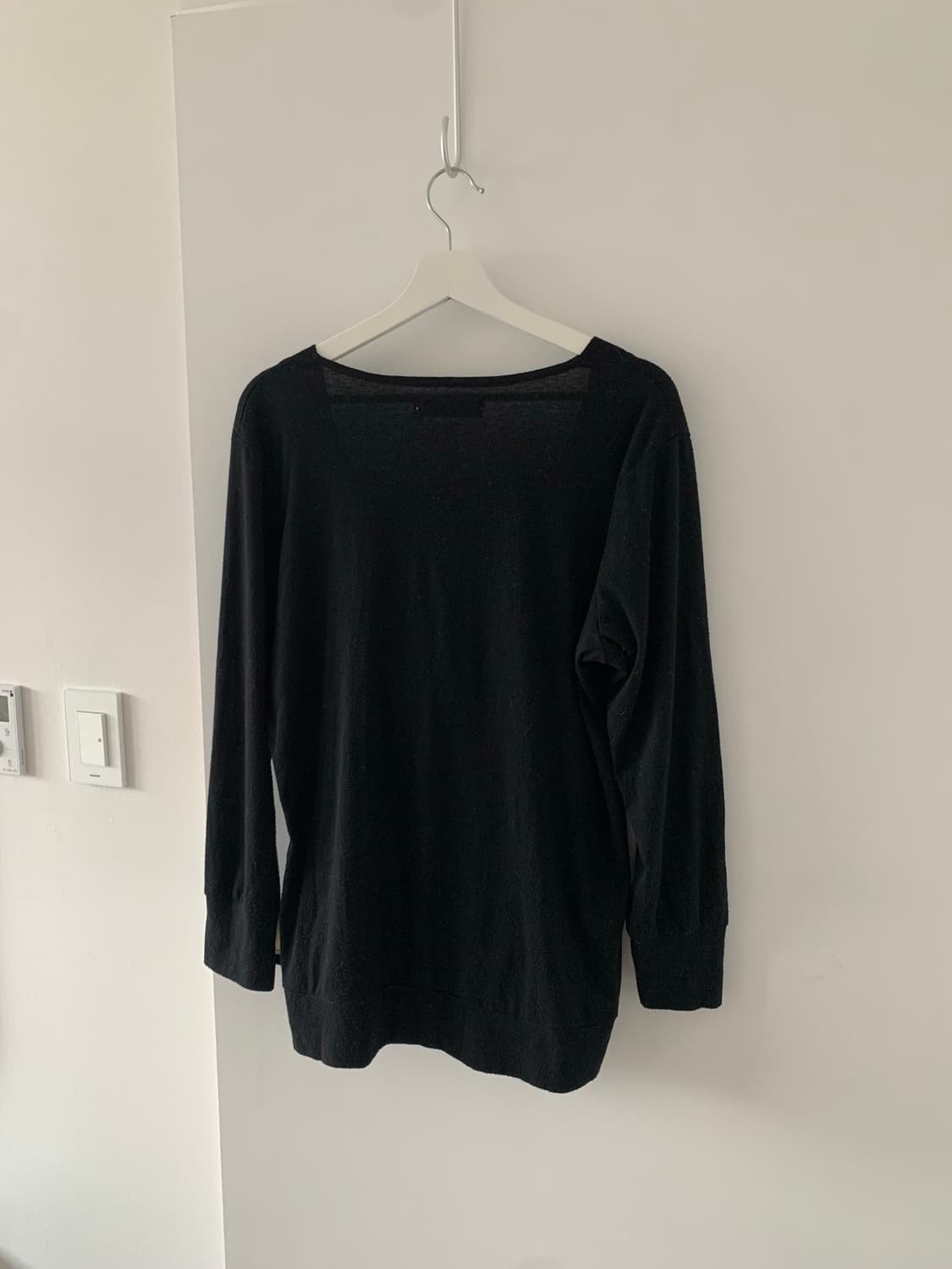 블랙 플라워 프릴 가디건 상품이미지4