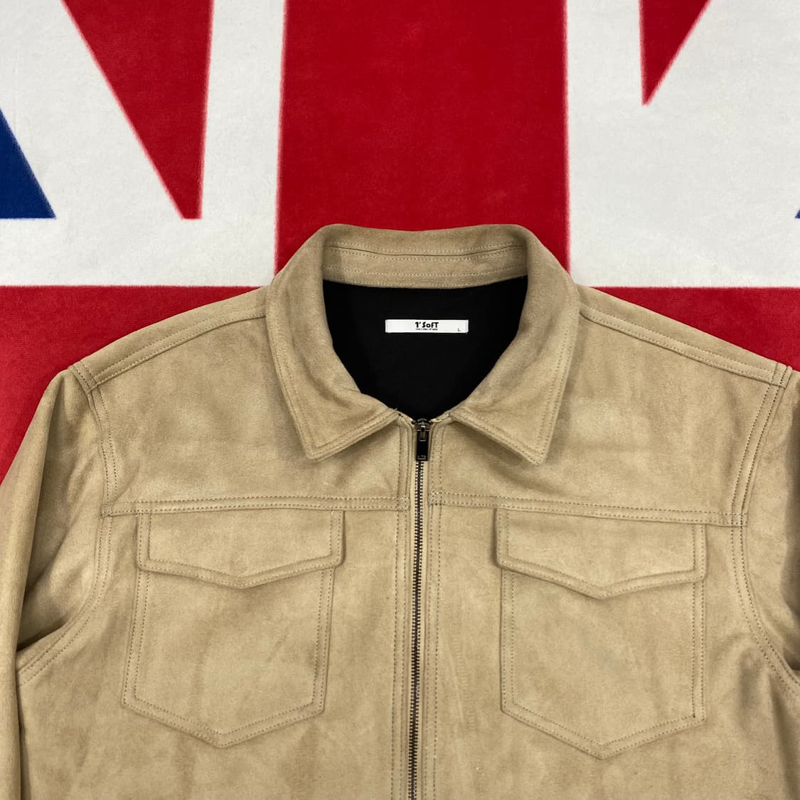 빈티지 스웨이드자켓 L  상품이미지3