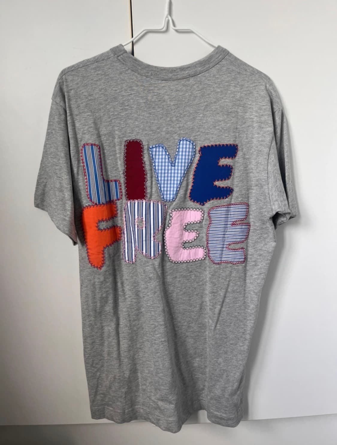 Comme Des Garçons 꼼데가르송 티셔츠 live free M 상품이미지1