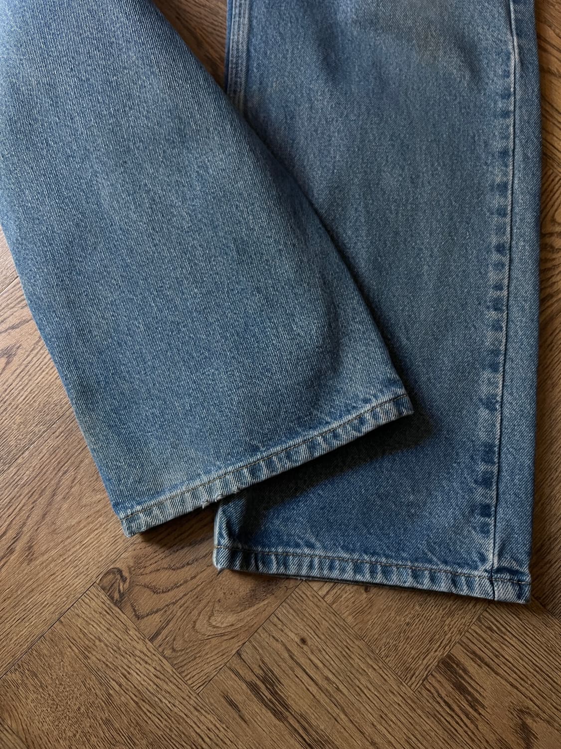 [35]칼하트 USA 빈티지 워싱 워크 데님 팬츠 상품이미지6