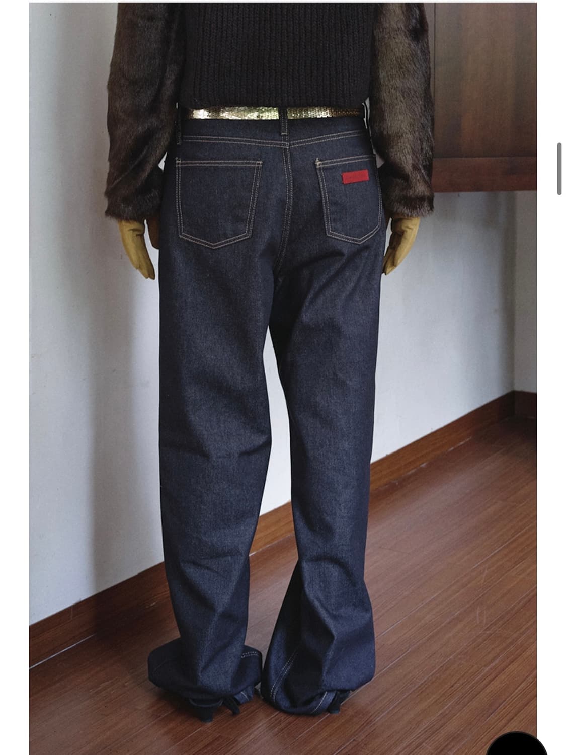 RAW WIDE DENIM PANTS 상품이미지2