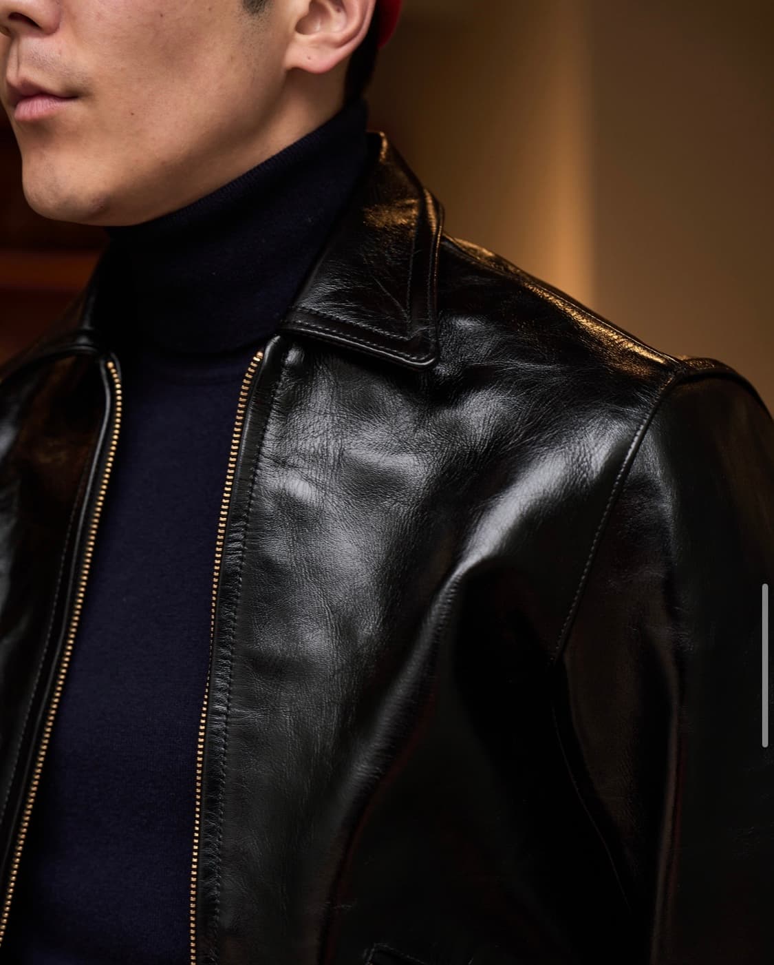 [새상품급] 브라이슬랜드 브렌트 가죽자켓 42사이즈 상품이미지7