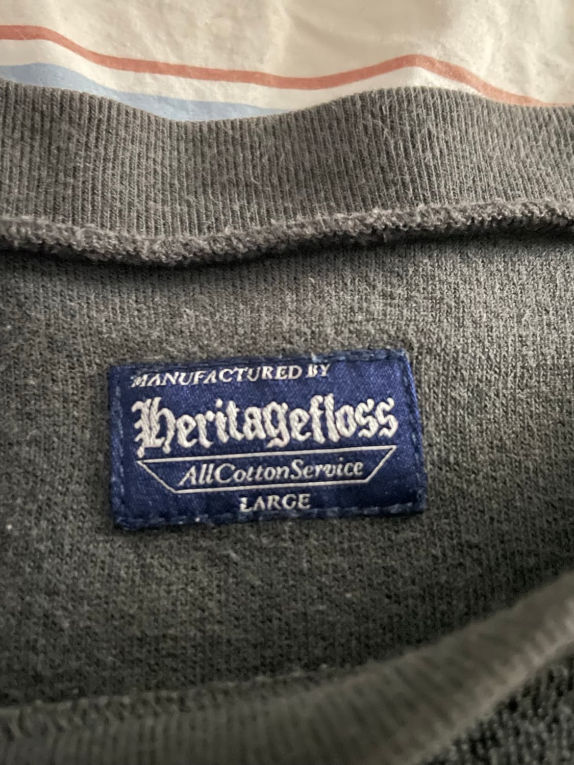 (L) 헤리티지플로스 테리 맨투맨 상품이미지4