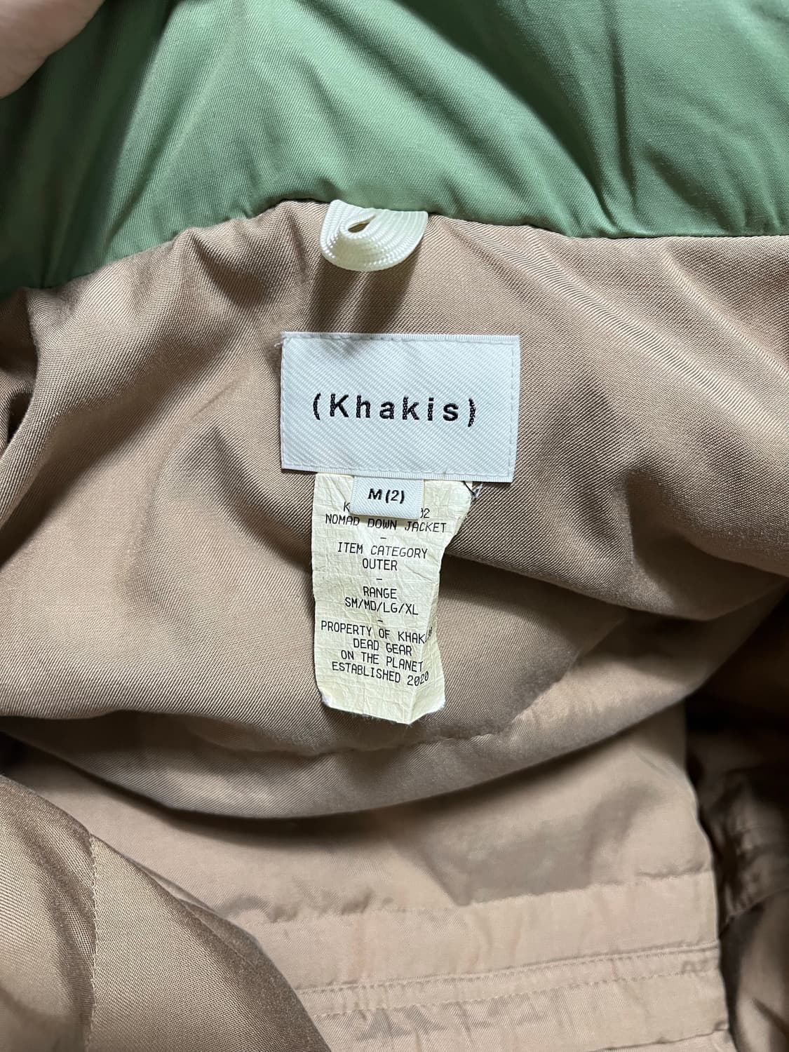 카키스 노마드 다운 패딩 상품이미지3