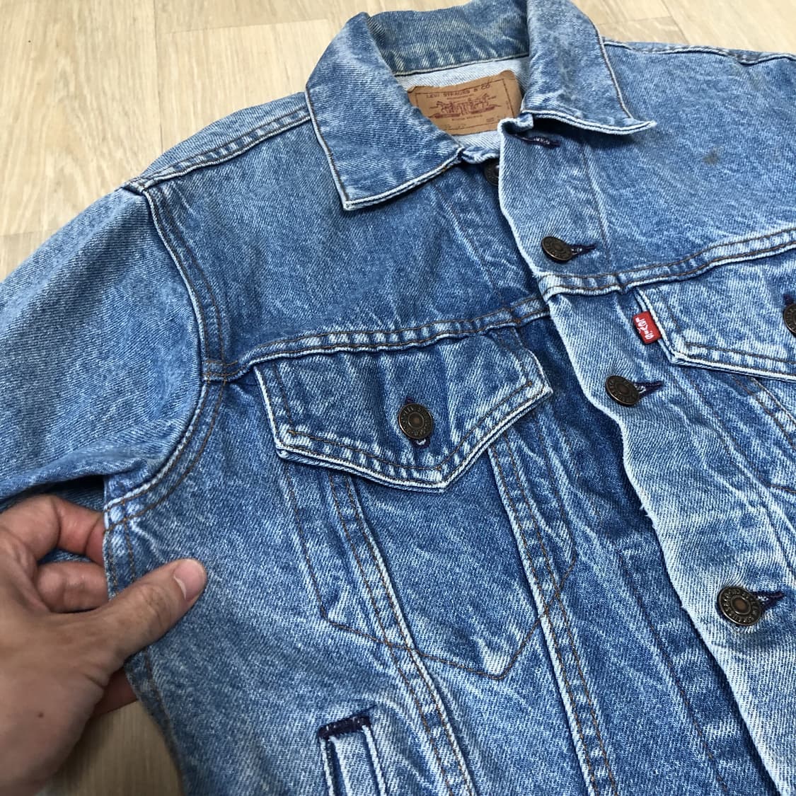 (36R) 80's 리바이스 Levi's 70506 미국제 3rd 자켓 상품이미지3