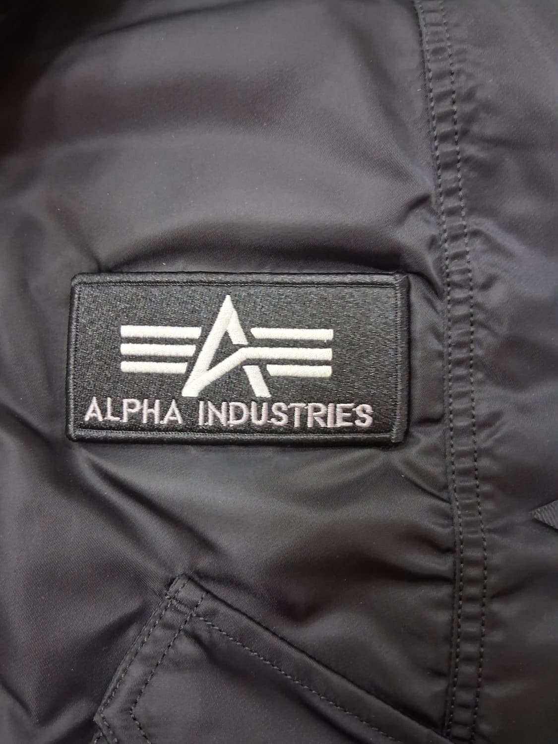 산산기어 X알파인더스트리 항공점퍼 1사이즈 (95~100) 상품이미지4