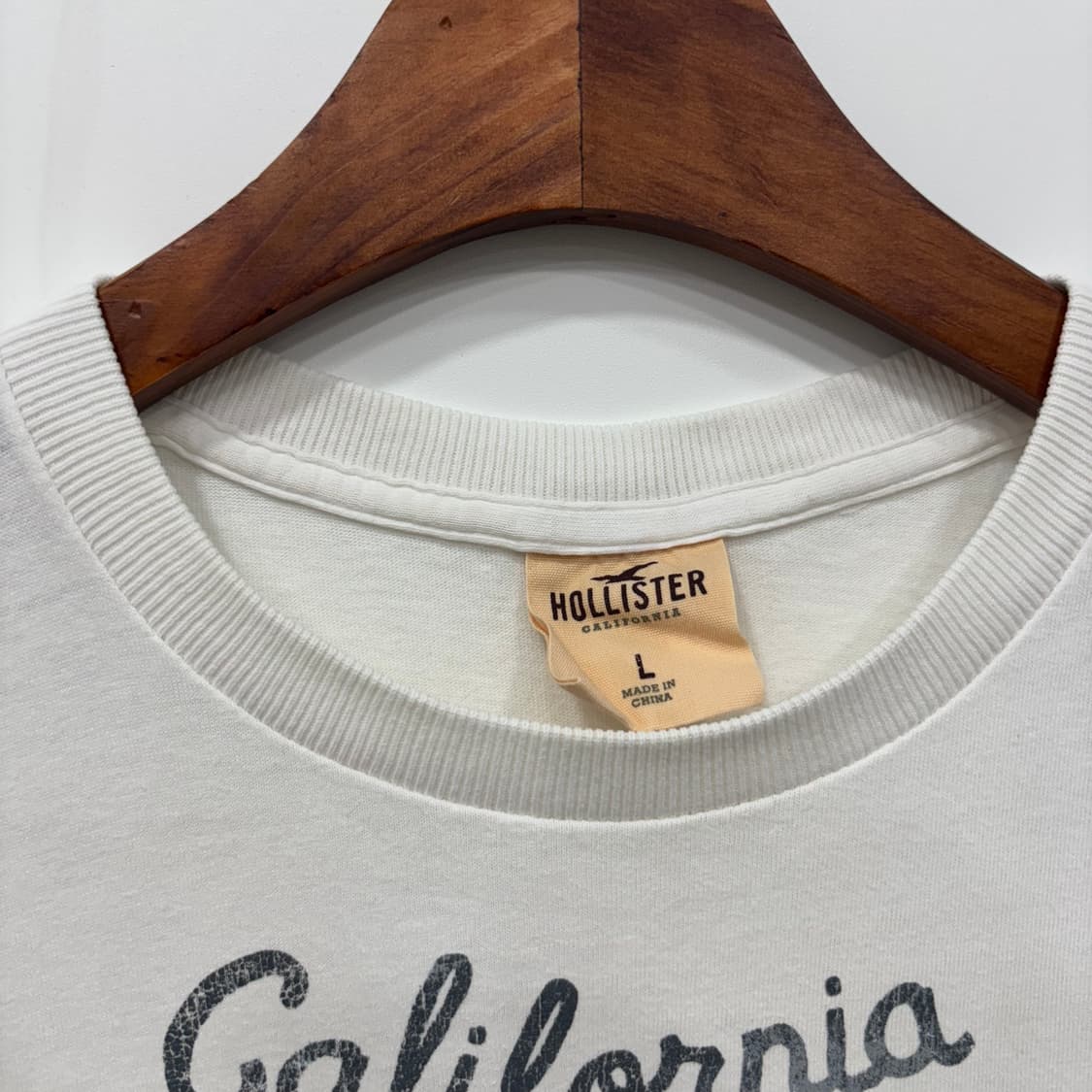Hollister 로고 반팔티  상품이미지5
