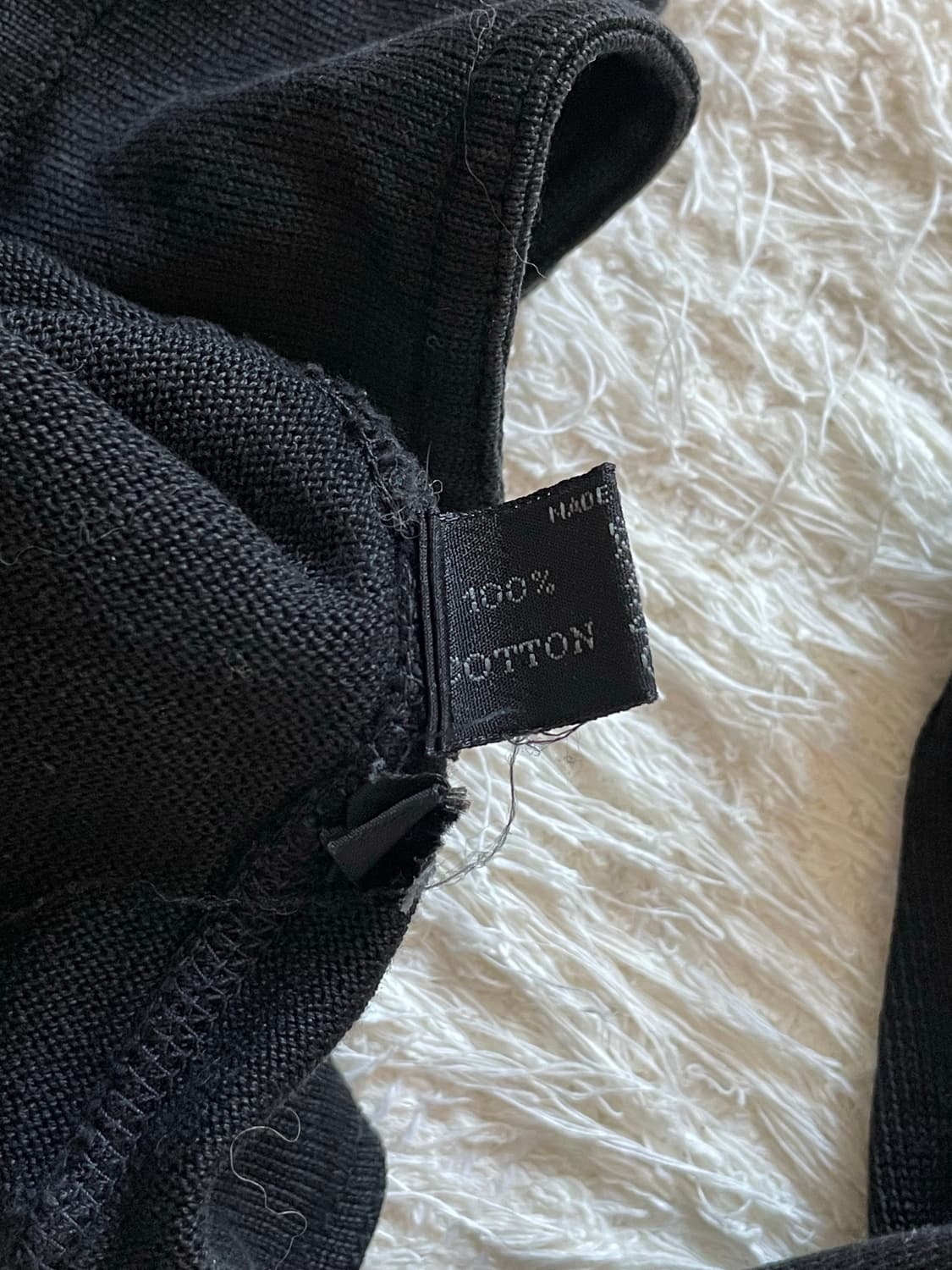 프라다 크롭 코튼 셔츠 상품이미지5